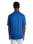 Hamilton Beach Men's Short Sleeve Polo Shirts, SpotShield Stain Resistant, Sizes S-5X, Royal, 4X-Large
