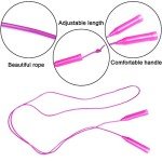 12 Pack Colorful Kids Jump Ropes Set