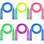 Colorful Kids Jump Rope Set - 6 Pack