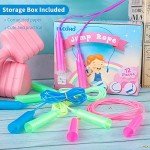 Colorful 12-Pack Kids Jump Ropes for Fun