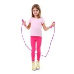 12 Pack Colorful Kids Jump Ropes Set