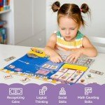 Felt Money Board for Counting Bills and Coins