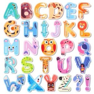 Magnetic Alphabet Letters for Kids' Learning Fun
