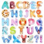 Magnetic Alphabet Letters for Kids' Learning Fun