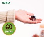 60 Pcs Safari Animal Figurines for Kids