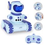 Kids' Interactive Robot Alarm Clock and Car