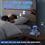 Kids' Interactive Robot Alarm Clock and Car
