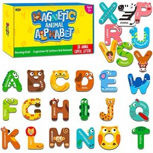 Cute Animal Magnetic Letters for Kids' Learning
