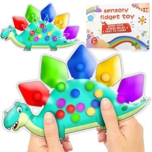 Dinosaur Color Sorting Toy for Kids Under $10