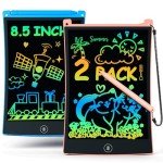 2 Pack Colorful LCD Writing Tablets for Kids