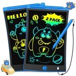 2 Pack 8.5in LCD Writing Tablets for Kids