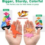 Montessori Dinosaur Stacking Toys for Toddlers