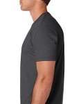 Next Level Apparel Men's Premium Fitted CVC T-Shirt (6210), Charcoal, Large