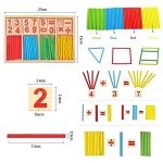 Montessori Counting Sticks Educational Toy Set