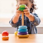 Melissa & Doug Rainbow Stacker Toy for Kids