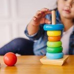 Melissa & Doug Rainbow Stacker Toy for Kids
