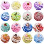 16 Pack Two-Toned Butter Slime Kit for Kids