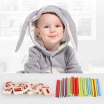 Montessori Counting Sticks Educational Toy Set