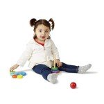 Melissa & Doug Rainbow Stacker Toy for Kids