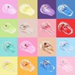 16 Pack Two-Toned Butter Slime Kit for Kids