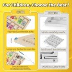 Magnetic Color and Number Maze Puzzle for Kids