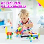 100 Math Linking Cubes for Early Learning Fun
