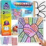 Purple Ladybug Suncatcher Kits for Kids