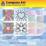 Purple Ladybug Suncatcher Kits for Kids