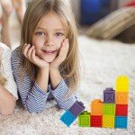 12PCS Mini Soft Stacking Blocks for Babies