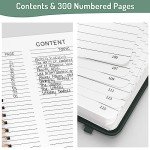 B5 Spiral Journal Notebook with 300 Numbered Pages