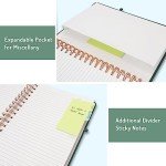 B5 Spiral Journal Notebook with 300 Numbered Pages