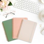 3-Pack Small Spiral Notebooks 5x7