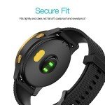 10 Pack Dust Plug Compatible for Garmin Watch Smartwatch Silicone Charger Port Protector Anti Dust Plugs Caps Cover (Multi Colors)