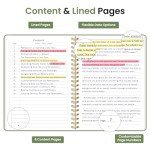 Spiral College Ruled Notebook, 140 Pages - Green