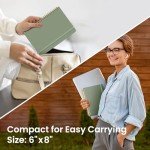 Spiral College Ruled Notebook, 140 Pages - Green