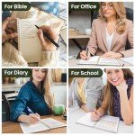 Spiral College Ruled Notebook, 140 Pages - Green