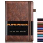 Hardcover Lined Journal Notebook - 256 Pages