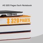 Affordable Hardcover Lined Notebook Journal, 320 Pages