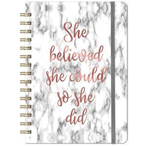 Spiral Ruled Notebook with Thick Paper - 8.5" x 6.4