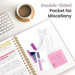 Purple Lined Spiral Notebook Journal - 300 Pages