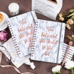 Spiral Ruled Notebook with Thick Paper - 8.5" x 6.4