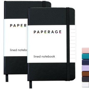 Pocket Journal Notebooks, 2 Pack - Black