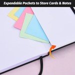 A5 Lined Hardcover Journal Notebook - Black