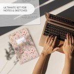 Cute Aesthetic Notebook Set of 4 for Women