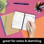 Pocket Journal Notebooks, 2 Pack - Black