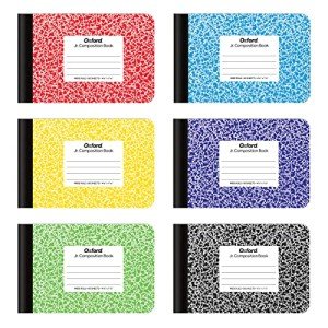 Oxford Jr. Composition Notebooks, 6 Pack