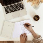 Stylish 7" x 10" Thick Lined Notebook