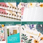 Youthamazing College Ruled Spiral Notebook - 8.5"x10.5