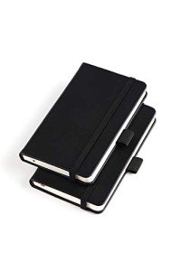 Vanpad Mini Pocket Notebooks (2 Pack) with Pen