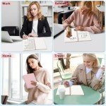 Pink Spiral Journal Notebook - 160 Pages A5